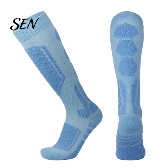 Thermal Snow Socks for Outdoor Activities Cotton Ski Women, Compression Snowboard Socks, Thickened Warm Winter Sports Breathable Anti-Slip Skiing and