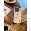 ins wind chocolate gingerbread man film two-in-one for apple 11promax mobile phone case couple iphone1