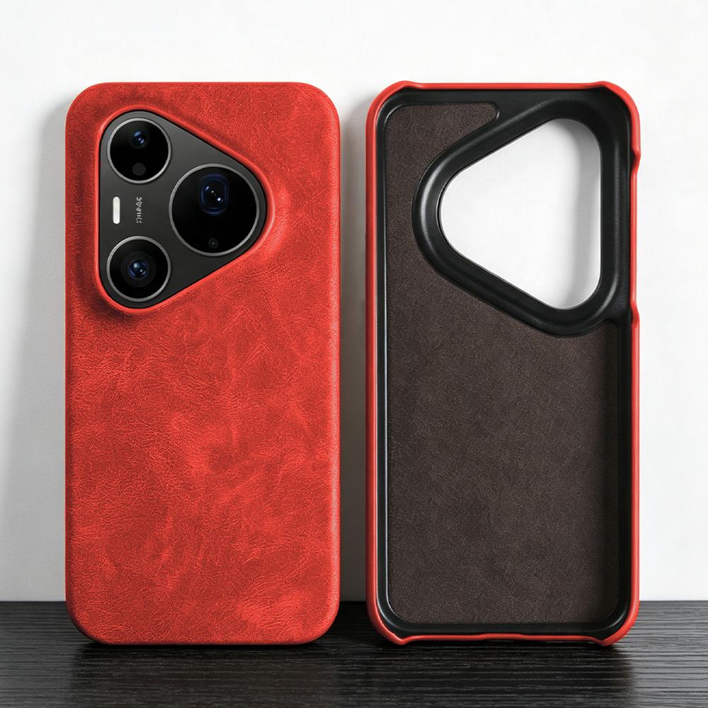 Custodia in Pelle Soft Touch per Huawei Pura 90 Pro Max 80 Ultra Mate 80 Pro Max RS 50 60 70 Pro Cover Posteriore