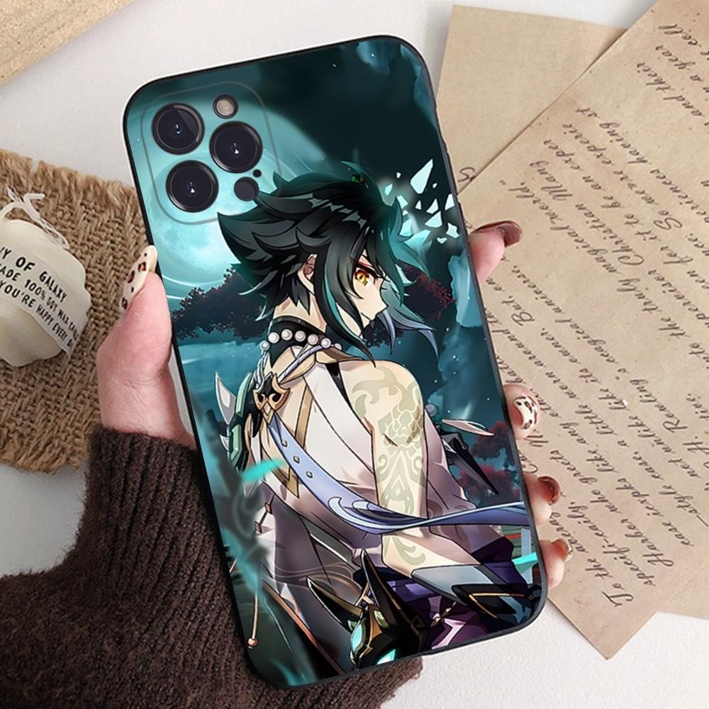 

Genshin Impact Xiao Phone Case Silicone Soft For iphone 15 14 13 12 11 Pro Mini XS MAX 8 7 6 Plus X 2020 XR Shell iPhone 7 or 8