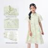 Little Yinman Girls' New Chinese Style Embroidered Dress