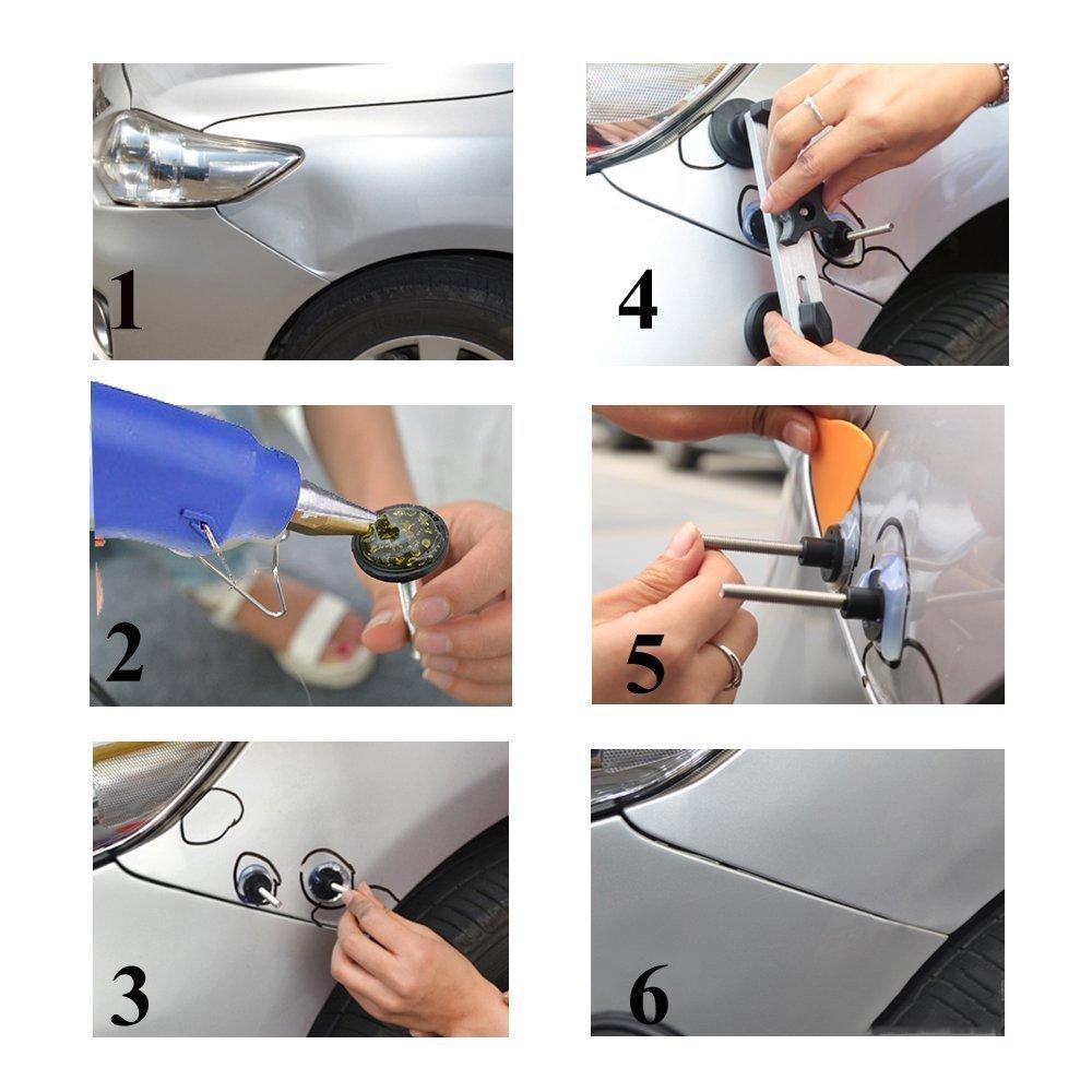 Manelord Auto Dellen Reparaturwerkzeug Brücken Ziehwerkzeug Vakuumheber DIY Reparaturwerkzeug