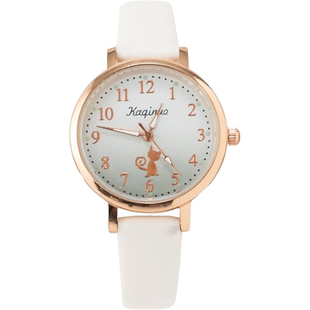 

MRD Kids Watch Girls Waterproof 30m Simple Design White