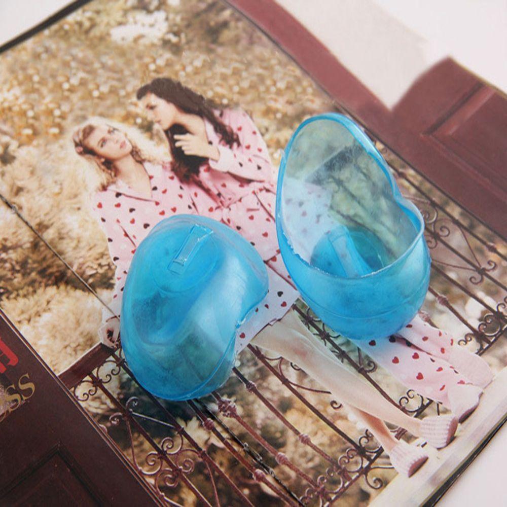 Tool Protect Blue Color Clear Silicone Noise Protector Salon Accessories Hair Dye Shield Ear Cover