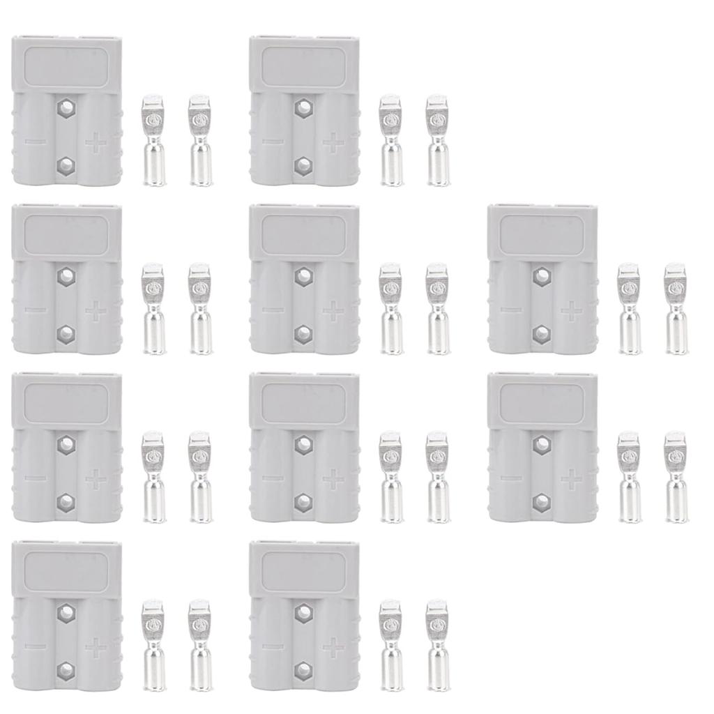 Connector 100A Connector 10Pcs Battery Power Connector 50A 600V 16Mm² 6Awg Cable Terminal