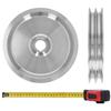 Koło pasowe zamachowe 13kg SPB 2x17mm 250mm/35mm