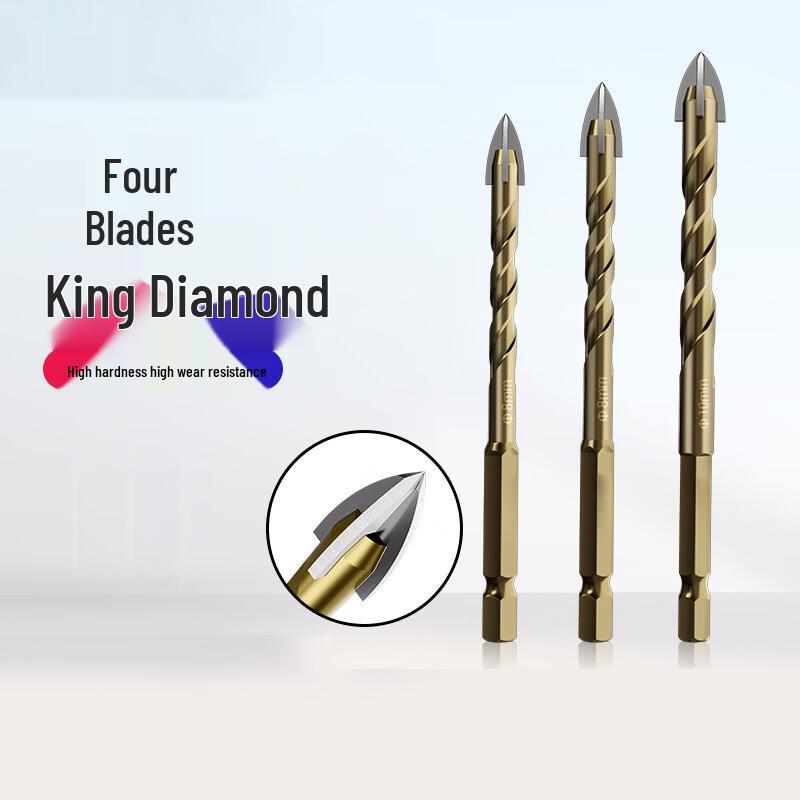 

YangAn High Hardness 4-Edge Alloy Drill Bits CN plug (adapter included)