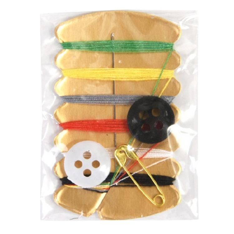 20 Sets Travel Sewing Kits with Needle, Threads, Button, Pins, Six Color Thread Repair Kit for Amenities Necessities
