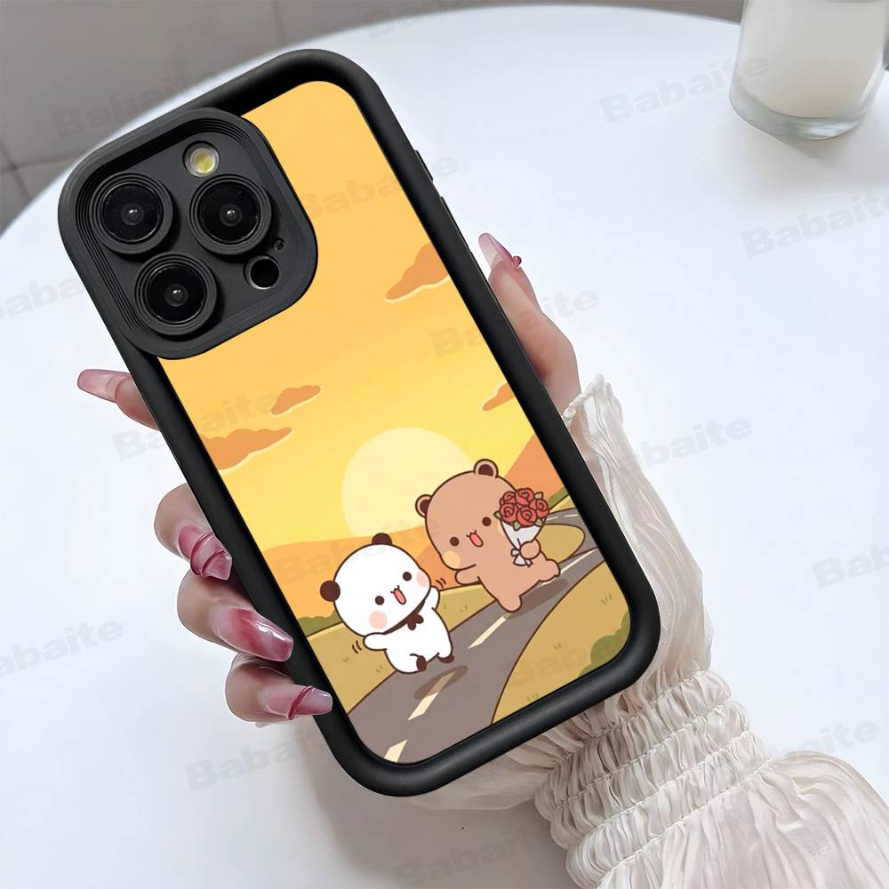 Cute Cartoon Bubu Dudu For iPhone 17 16 15 14 13 12 11 Pro Max Plus Phone Case Covers