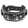 European & American Punk Rivet Leather Bracelet - Trendy Rock Couple Jewelry
