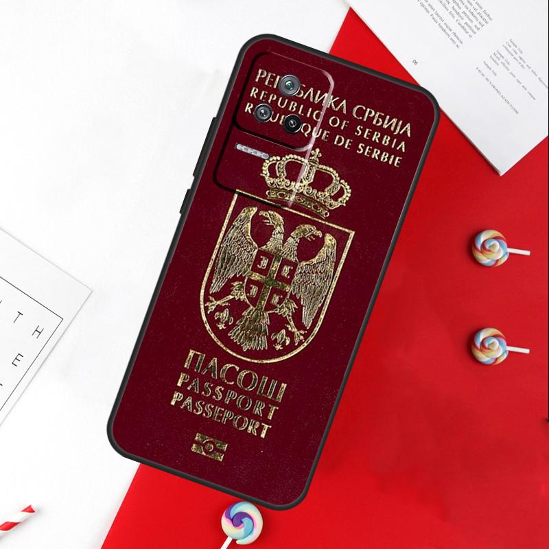 Algerian Russia Spain Passport Cover For Xiaomi 15 Ultra 13 14 11T 12T 13T 14T Pro POCO X7 Pro X3 X5 X6 M6 F5 F6 Pro Case