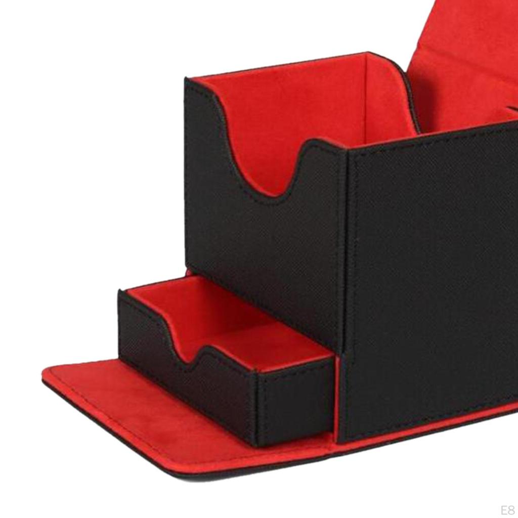 Sammelkarten Deckbox Strapazierfähiges PU-Leder für TCG Karten Baseball