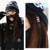 TaoTech Stretch Fit Face Cold Slimming Neck Unisex for Men and Women Silk Size Balaclava, Mask, Protection, Warmth, Face, Snowboarding, Skiing,