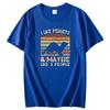 I Like Ferret And Like 3 People Animal Lovers Graphic T Shirts Gift T Shirts Summer Cotton Short Sleeve Tshirt Unisexs Clothes