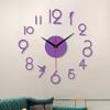 Without Batteries Wall Clock 1pc 3.5\" Hour Hand 3D 4.7\" Minute Hand