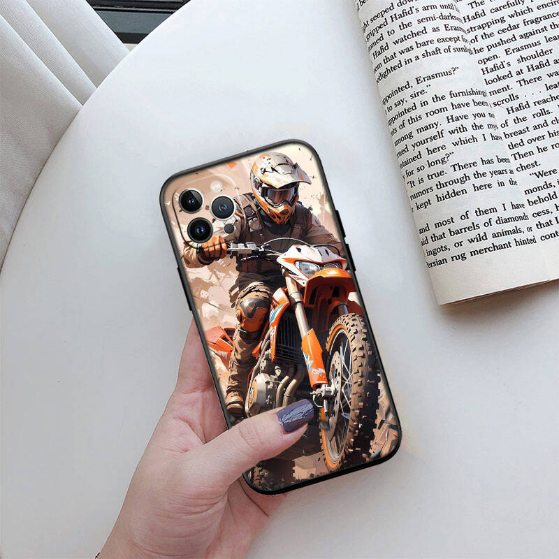 MH92 Motorcycle Racing Phone Shell Case for iPhone 7 8 11 12 13 14 15 16 17 16E XS Pro Max XR X SE Air