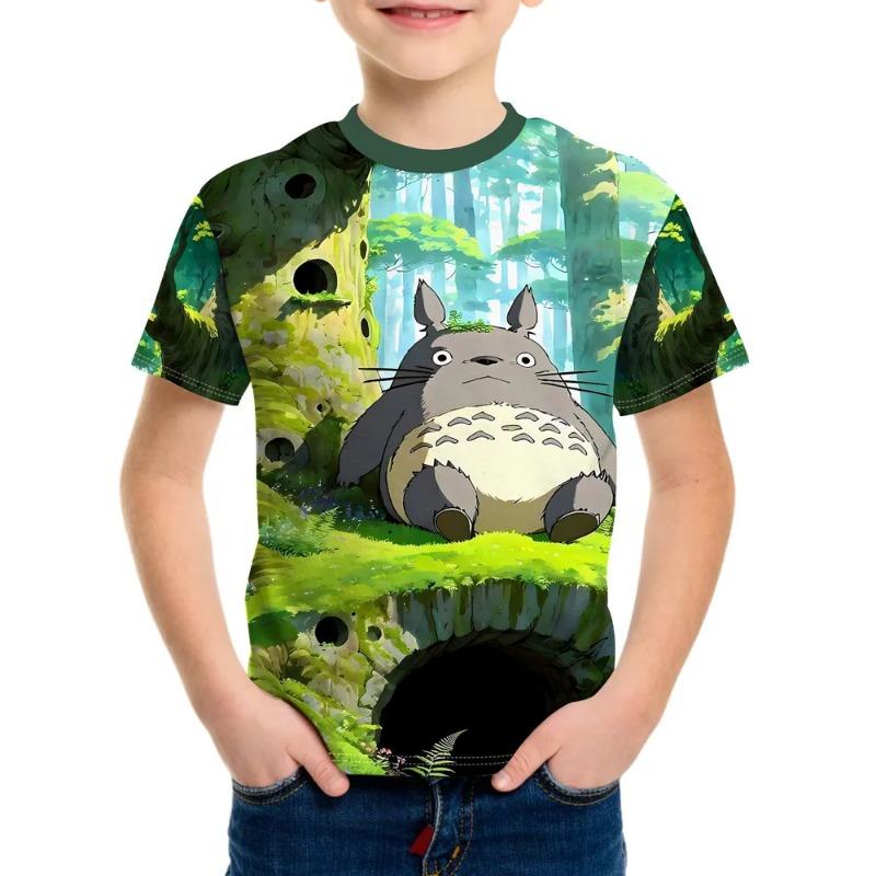 

Summer Round Neck Children s Short Sleeved T-shirt Cute Cartoon Patterns Print Comfortable Fashionable Boys T-shirt 170