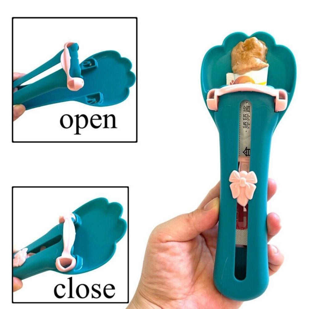 Haustier Katze Feeder Pfote Katze Streifen Löffel Squeeze Katze Streifen Squeeze Flüssigkeit Snack Löffel