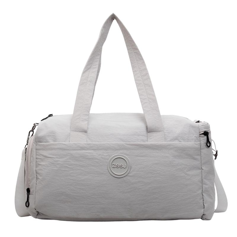 Lightweight Sports Fitness Bag Separation Shoes Bags Outdoor Short Trip Bag Large Capacity Commuter Shoulder Bag Dry Wet Separation