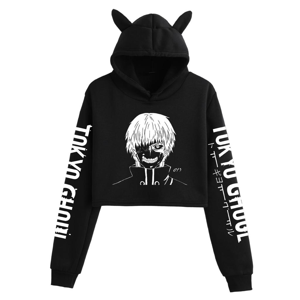Tokyo Ghoul Popular Women's Cat Ear Hoodie