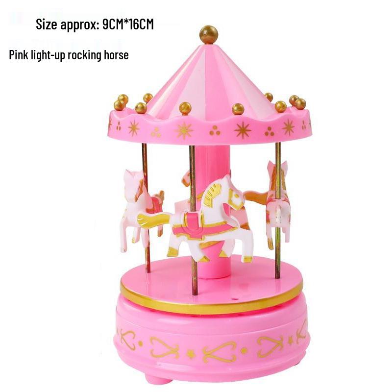 Carosello Musicale Decorazione Torta di Compleanno - Decorazione Feste Fai da Te per Bambini