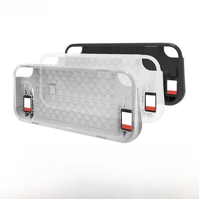 Nintendo Switch OLED TPU Protective Case with Dual Game Card Slot & Grip Combo