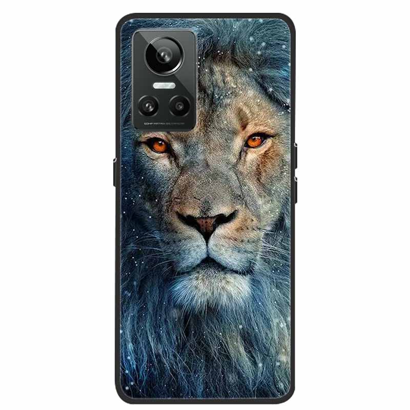 Mobilskal För Realme GT Neo3 Fodral Svart Silikon Mjuk Baksida För Realme GT Neo 3 Mobilskal Fodral RealmeGT G T Neo 3 Coque