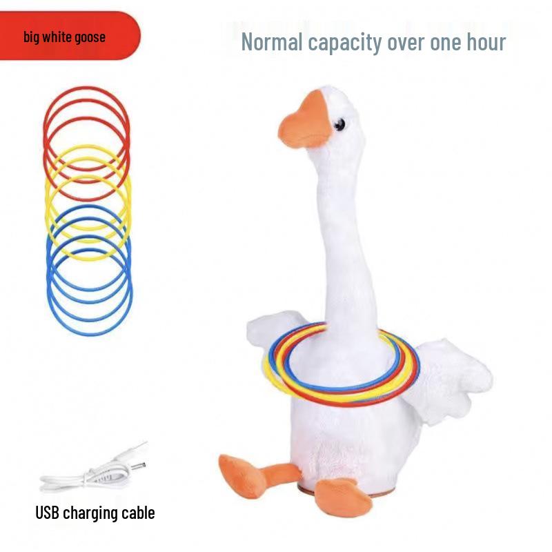 Goose Ring Toss Game for Kids and Parents: Outdoor Kindergarten Fun