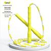 Adjustable Children's Bamboo Jump Rope – Tangle-Free for Beginners & Students, Customizable with Logo.