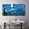 Van Gogh Abstract Starry Sky Canvas Posters and Prints Impressionist Art Pictures For Living Room Home Decor
