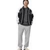 Li Ning Badfive Color Block Loose Baseball Long Sleeve Jacket Men Jacket Deep-Navy-Blue AFDT437-4