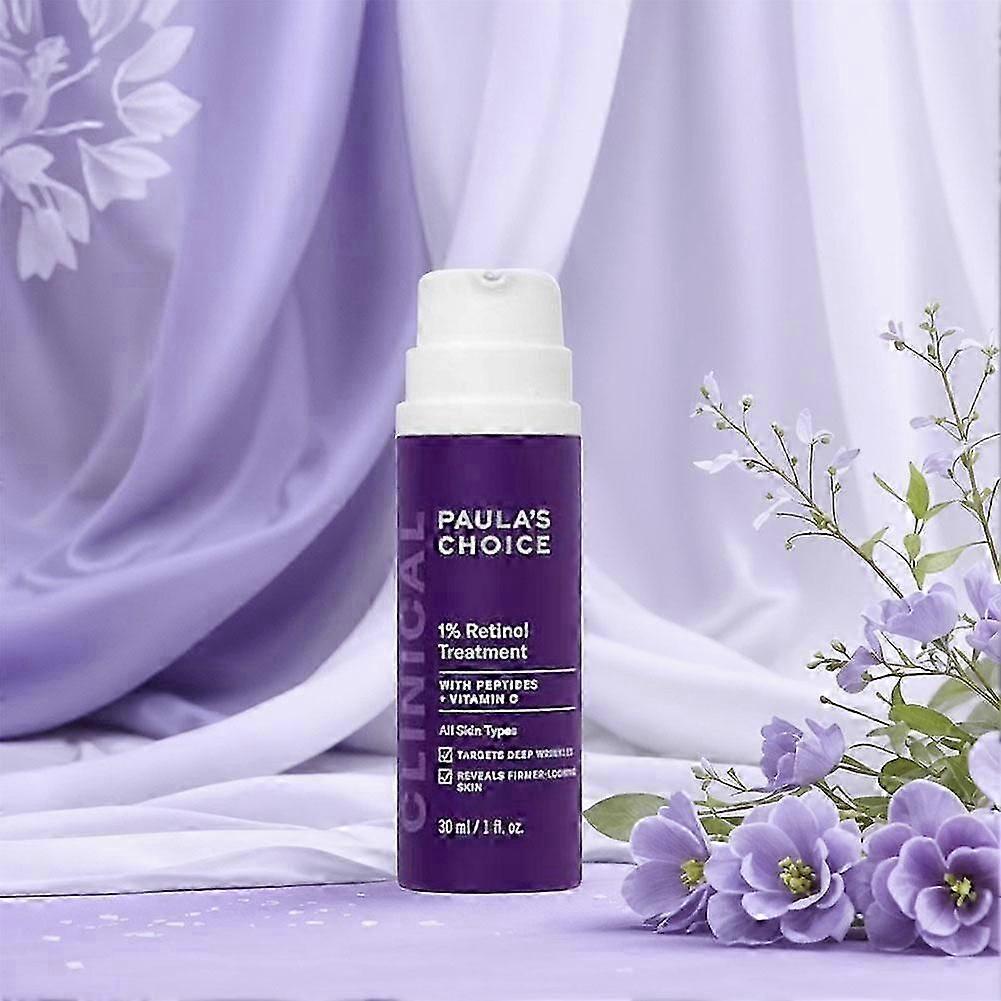 Retinol Serum 30ml Anti-Aging Gesichtsbehandlung Reduziert Falten Strafft die Haut Nacht-Reparatur-Formel Für Alle Hauttypen