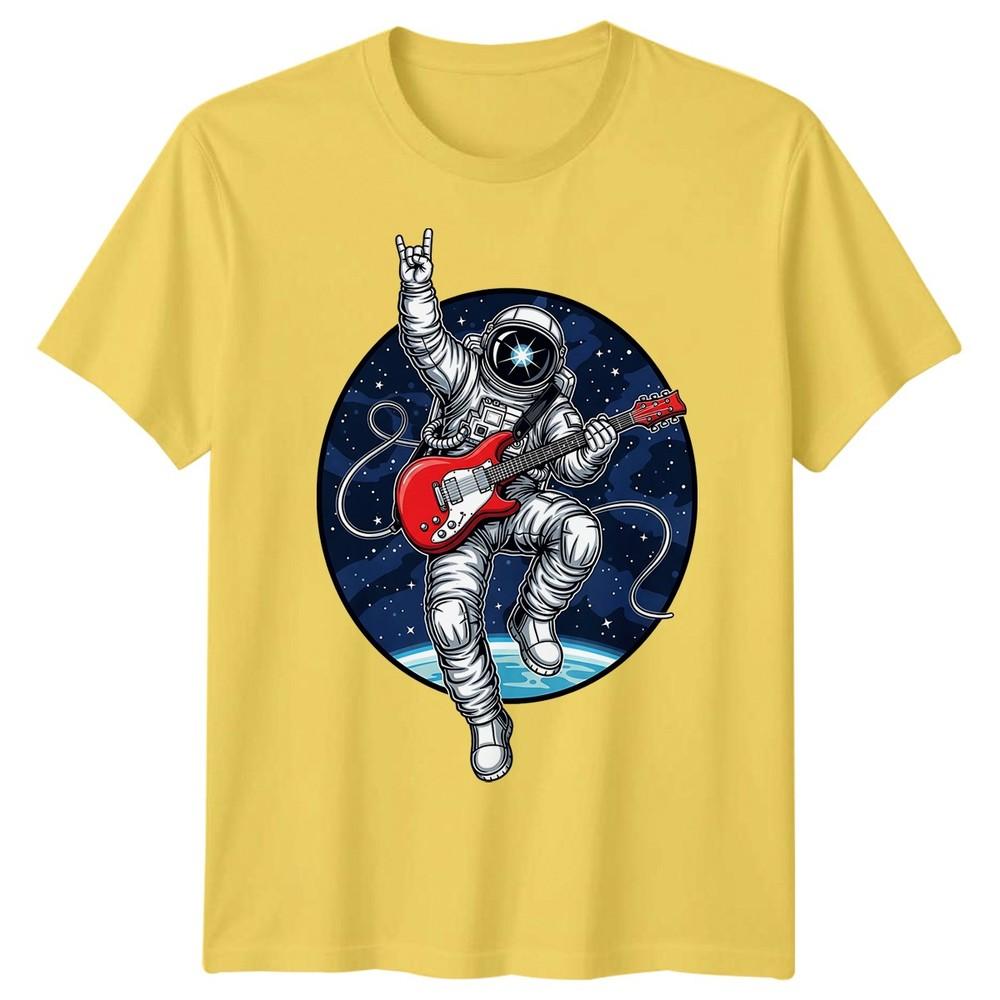 Astronaut Rock Music Space Unisexs TShirt Unisexs Tee Graphic Unisex Tee