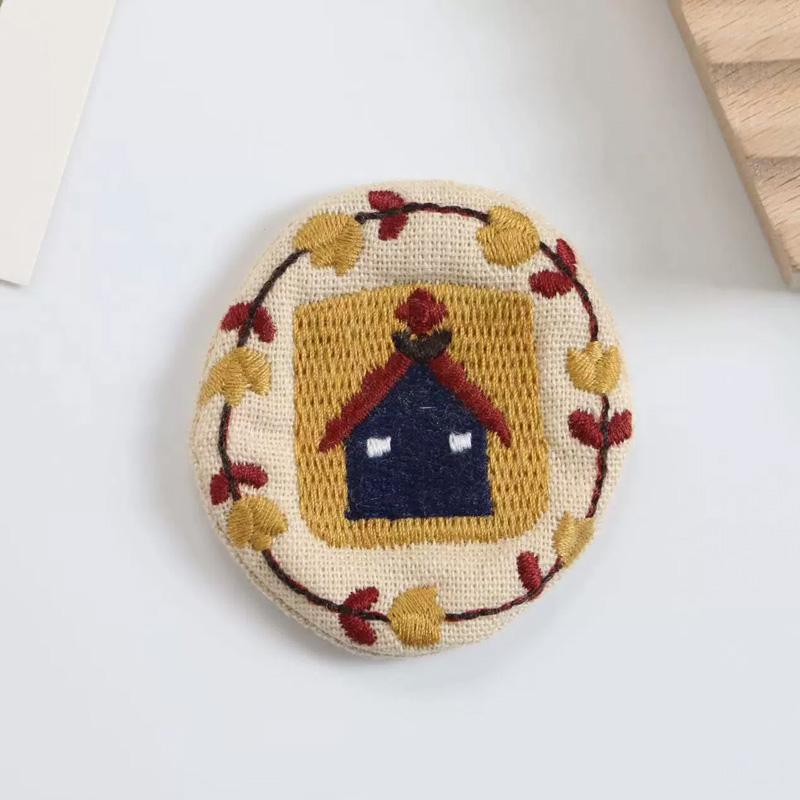 

1/10 шт. Заколки для волос в лесном стиле, Брошь, Аксессуары, Сделай сам, Серия для девочек, Милые персонажи, Вышивка для сумок, одежды 1pc