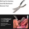 Rib Membrane Remover Stainless Steel Periosteal Stripper Kitchen Rib Prep Tool BBQ Accessories
