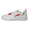 Li-Ning Comfortable Simple Non-Slip Wear-Resistant Shock Absorbing Low-Top Skate Shoes Men Sneakers White Red AGCU543-3