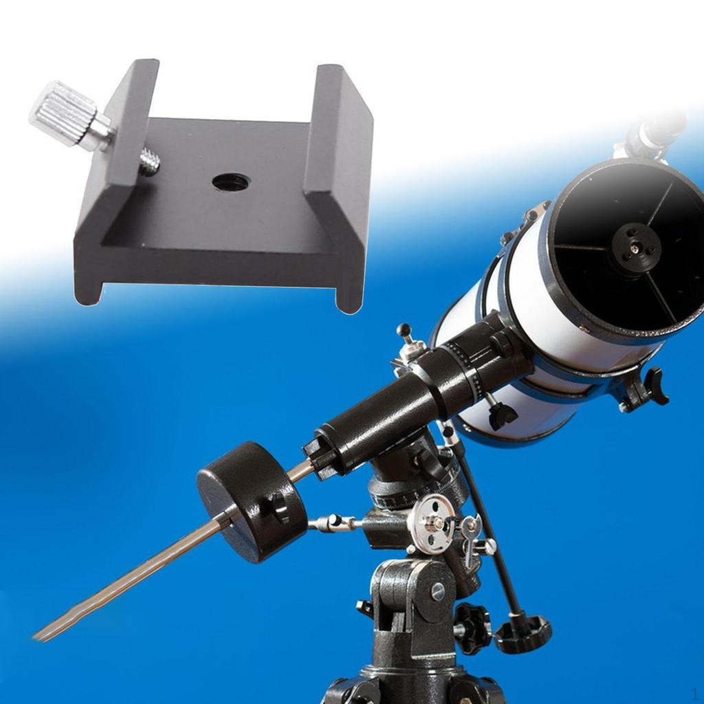 Scope Mount Bracket Dovetail Slot Plate Sturdy Adapter Easily Install Smooth Surface Telescope