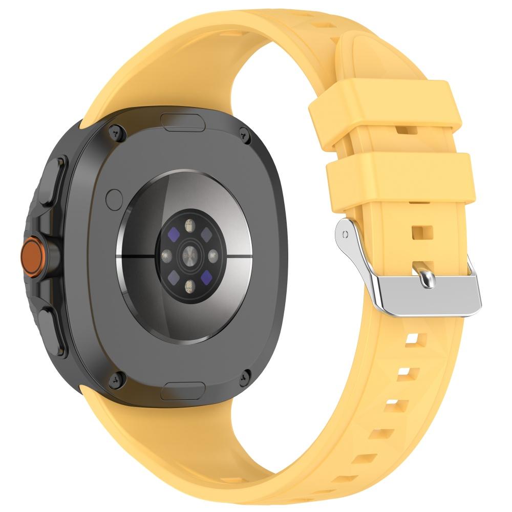 Pulseira de Relógio Para Samsung Galaxy Watch 8 44mm 40mm Pulseira de Silicone Respirável Para Samsung Watch 8 Classic 46mm Pulseira