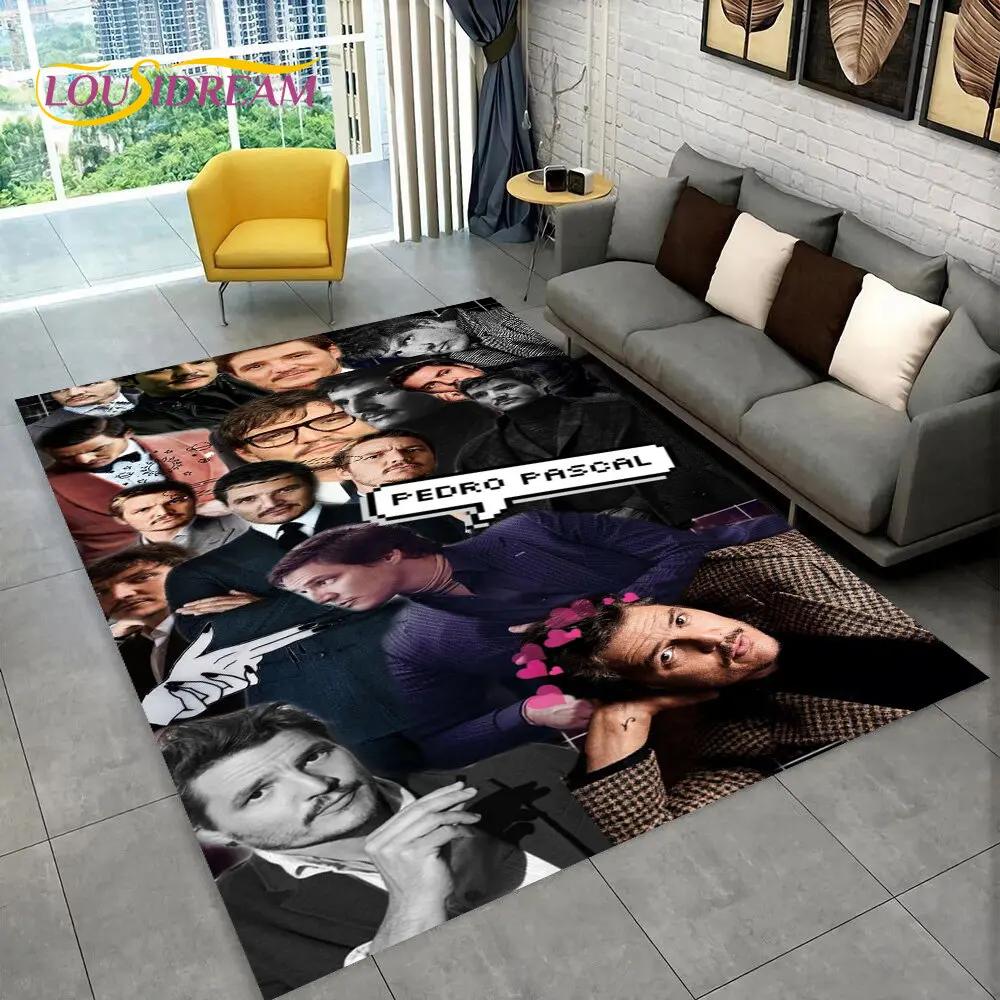Jose Pedro Balmaceda Pascal Photo Area Rug,Carpet Rug for Home Living Room Bedroom Sofa Doormat Decor,kids Non-slip Floor Mat 3D