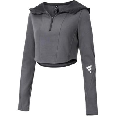 FW24 FUSTL W P HDY Sports Casual Hoodie Women Hoodies Dark-Gray JM6209