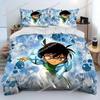 Detective Conan Premium Luxury Bedding Set Japan Cartoon Soft Duvet Cover Plush Comforter Bedspread Twin/Single Size Printed