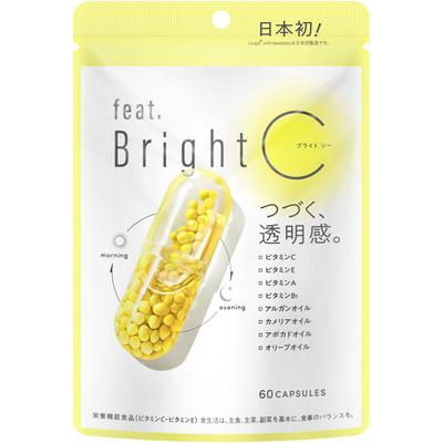 Nature Labo con Bright C 60 comprimidos Blanqueamiento Piel bonita Blanqueamiento