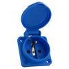 Power Socket Panel Mount 230V 16A Ip54 With French Grounding