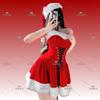 2024 New Christmas Clothing Christmas Uniform Set Cos Clothing Christmas Costume Full Set Santa Claus Halloween
