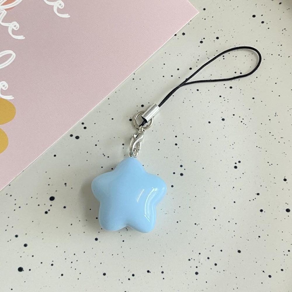 Pendant Star Phone Strap Phone Lanyard Mobile Phone Chain Fashion Phone Hanging Rope  Girl Jewelry
