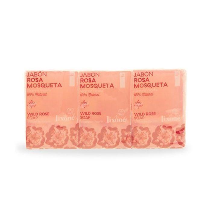 

Мыло Lixone Rosehip для чувствительной кожи 3x125 г