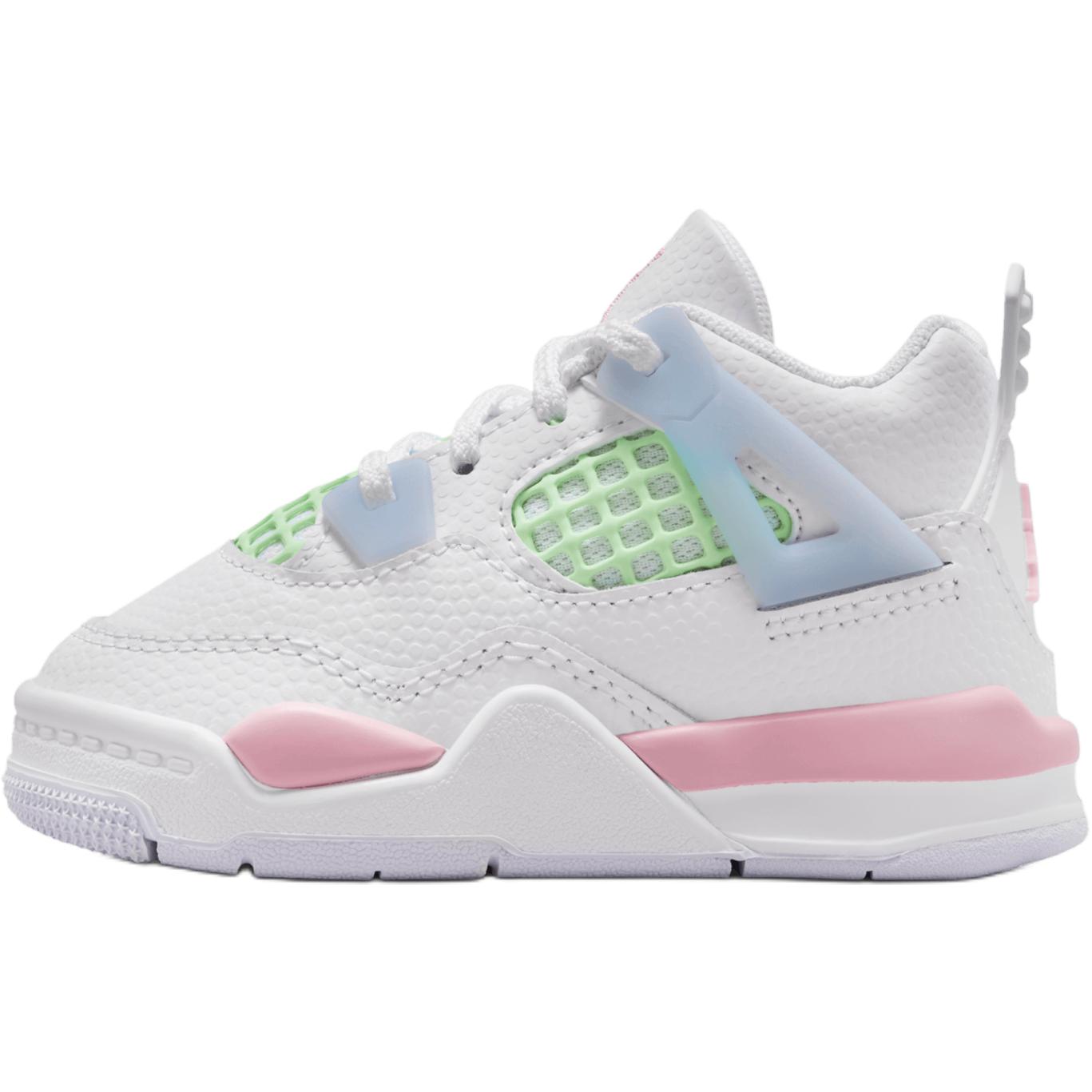 Jordan Air Jordan 4 Retro Valentine s Day White Pink Blue IB7070-100 23.5