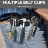 High Quality Non-Slip Tool Holster Belt Clip Metal Adjustable Magnetic Tool Holder Detachable Quick Access Belt Buckle