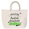 Beach Bag - PLANETEE - Administrative Assistant - Rope Handle - Large Size - Customizable
