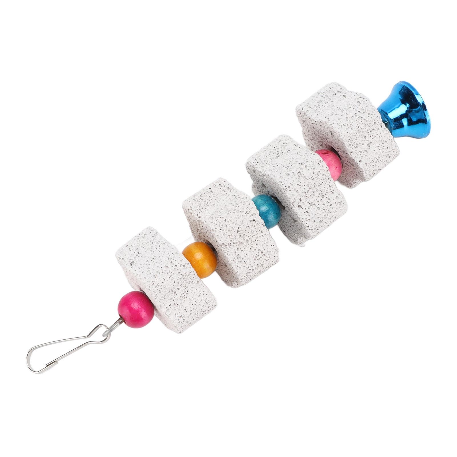 

Bird Chewing Toys Bird Beak Grinding Stone for Parrots Hamsters and Other Small Animals